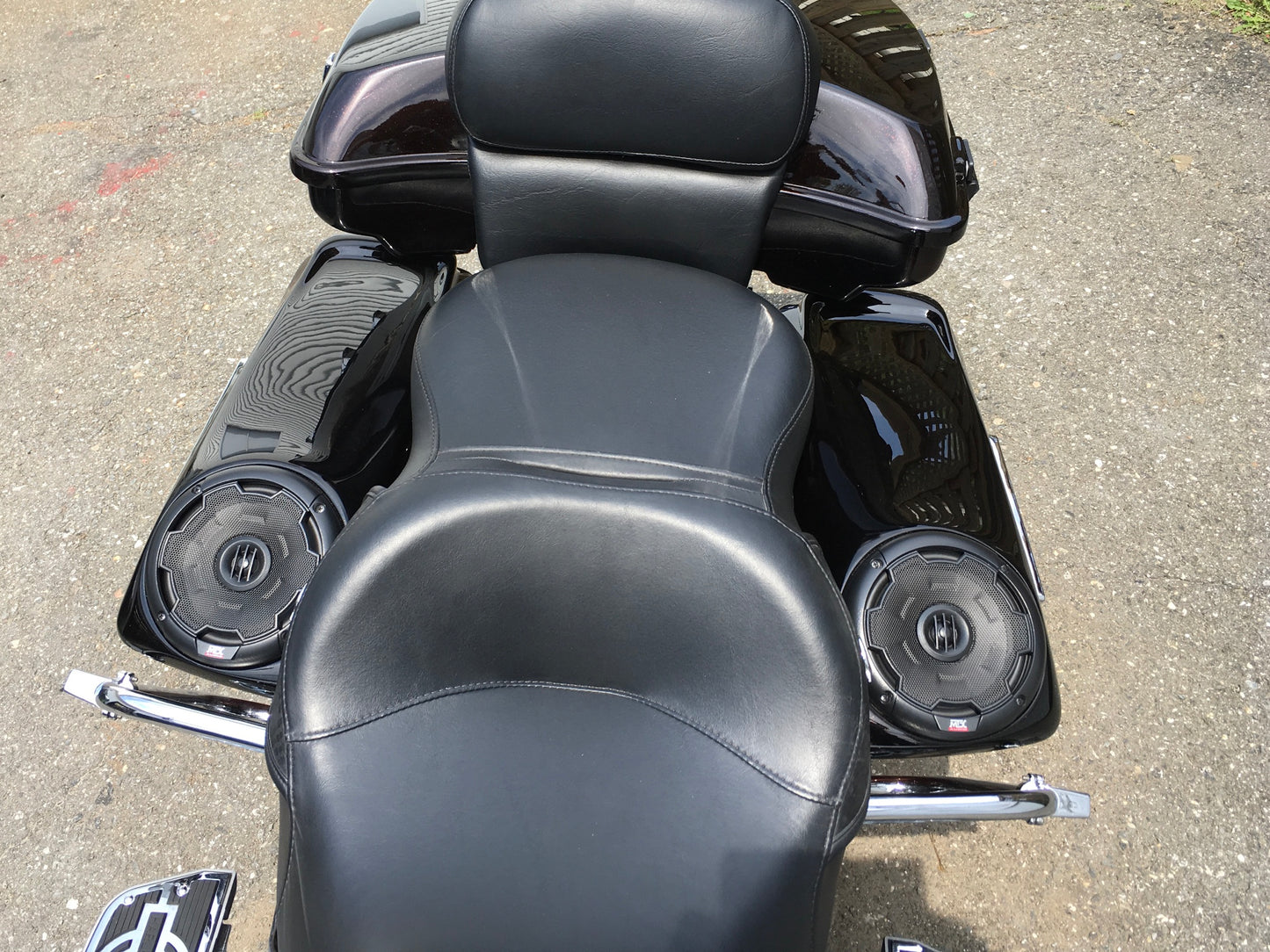 6.5'' speaker lids harley touring 2009-2013