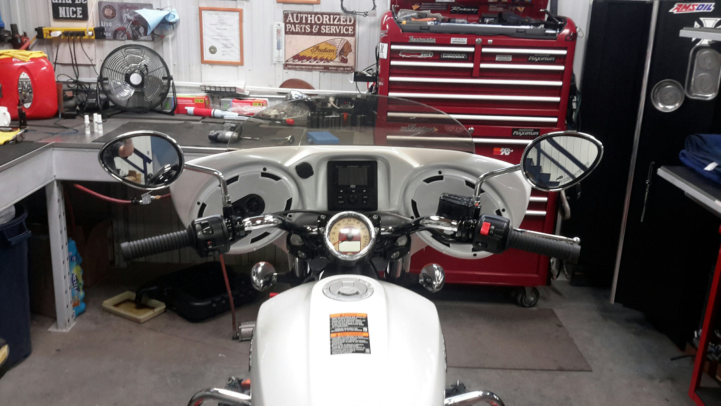 INDIAN SIXTY/SCOUT FAIRING (RADIO+SPEAKER)