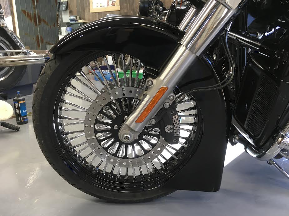 front fender demon 21'' harley touring