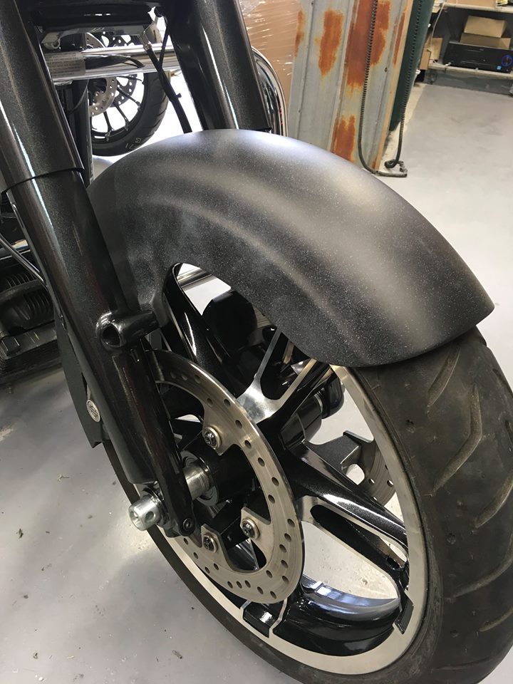 front fender wrap 19'' harley touring