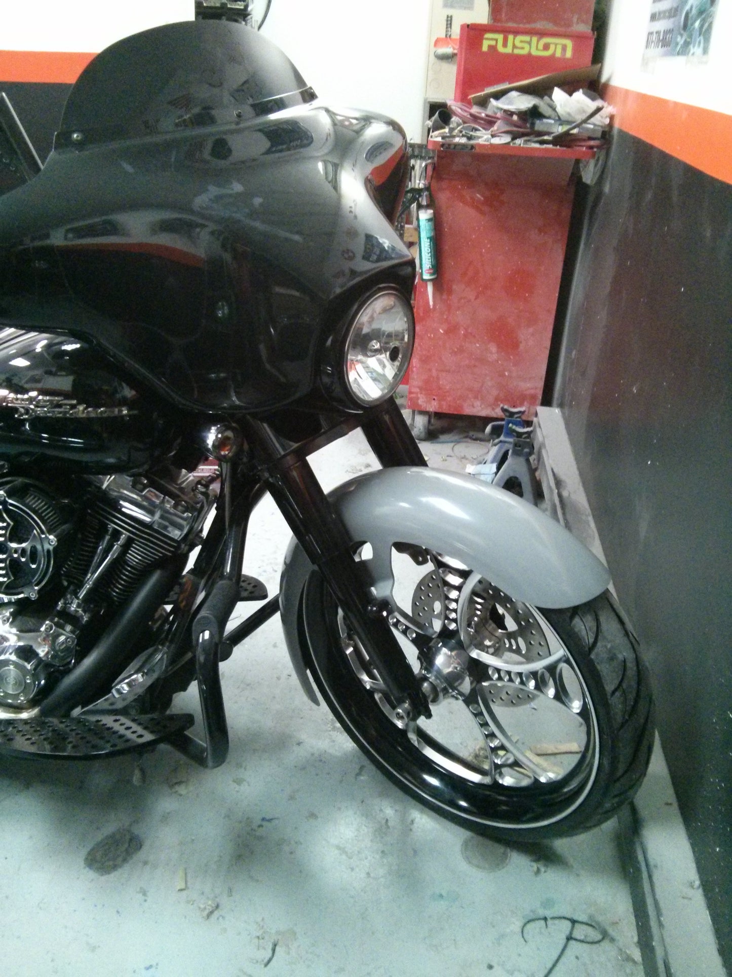 front fender 23'' wrap