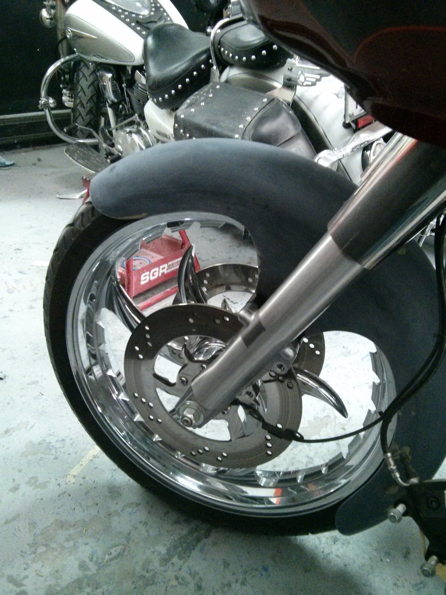 front fender 23'' wrap