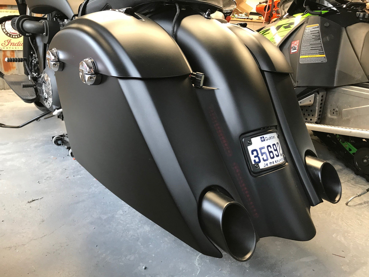 INDIAN CHIEF STAR STRETCH BAGGER KIT