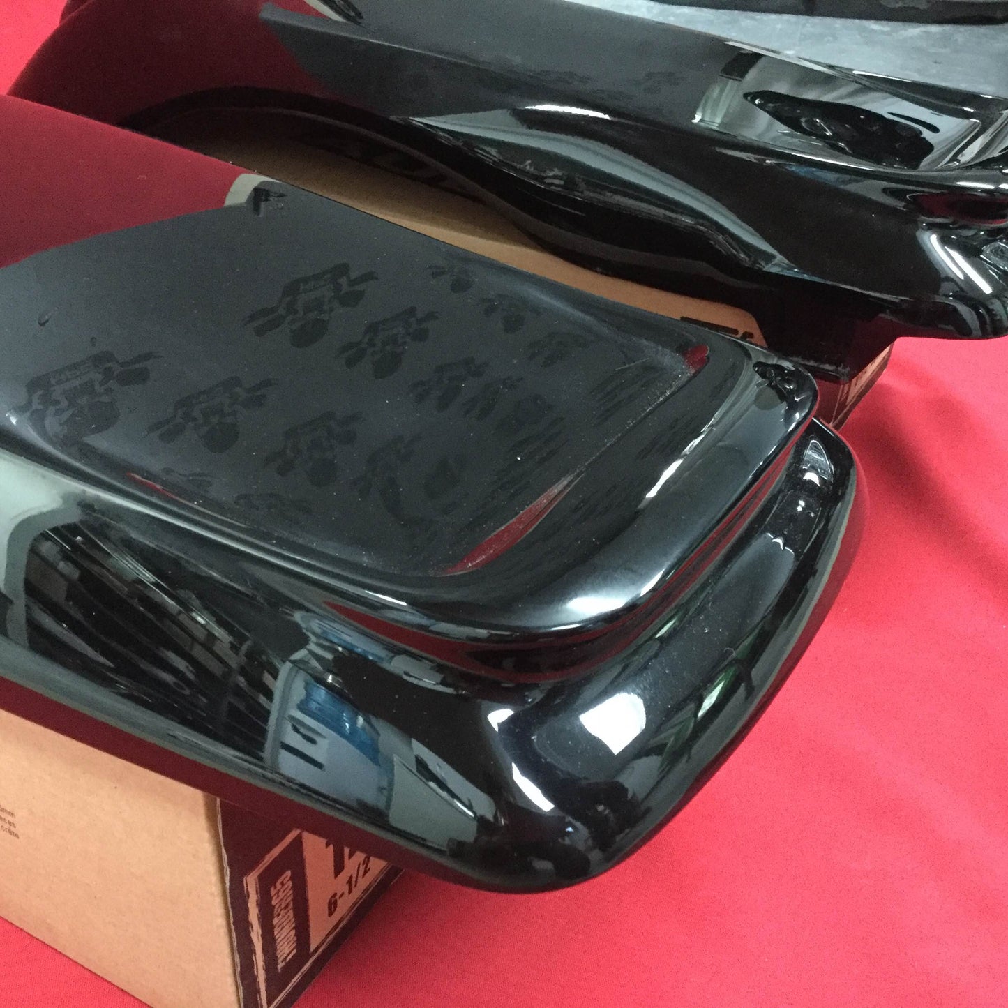 6.5'' speaker lids harley touring 2009-2013