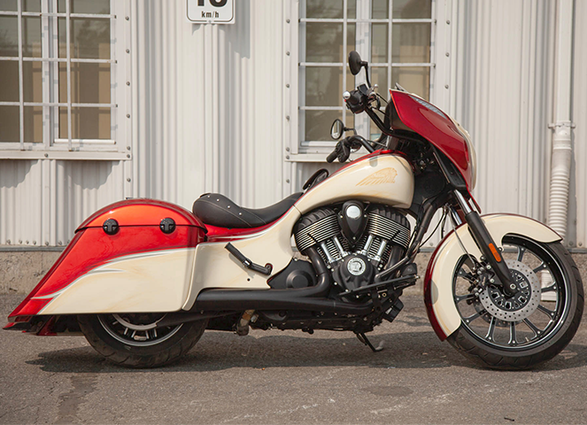 INDIAN CHIEF STAR STRETCH BAGGER KIT