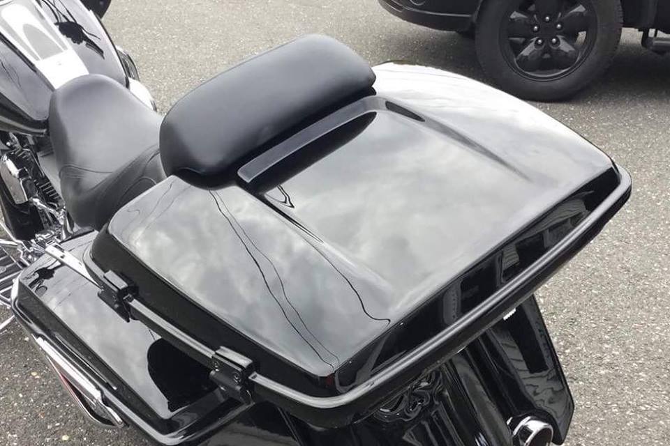 tour pack slim harley touring