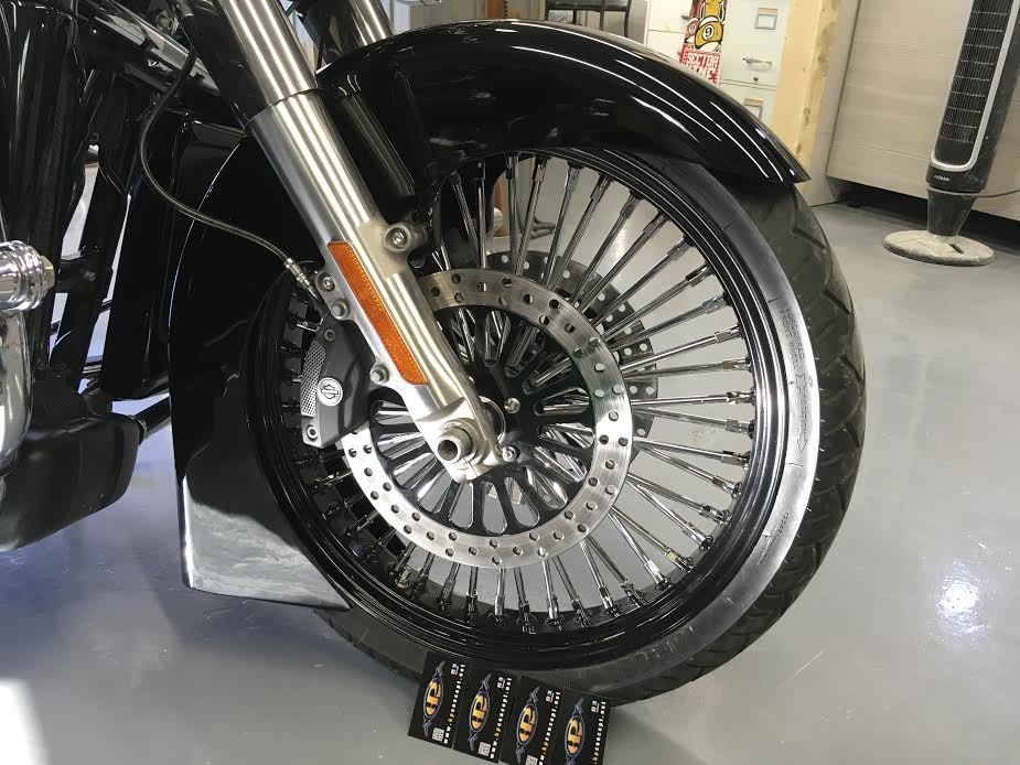 front fender demon 21'' harley touring