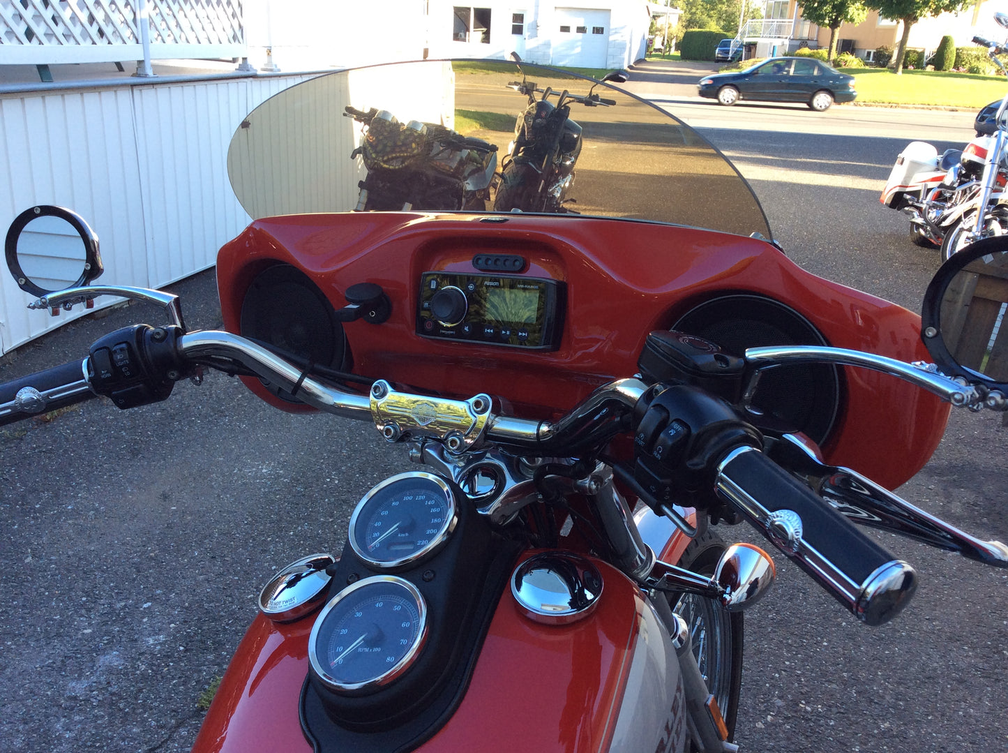 SM FAIRING DYNA WIDEGLIDE (2 Speakers+radio)