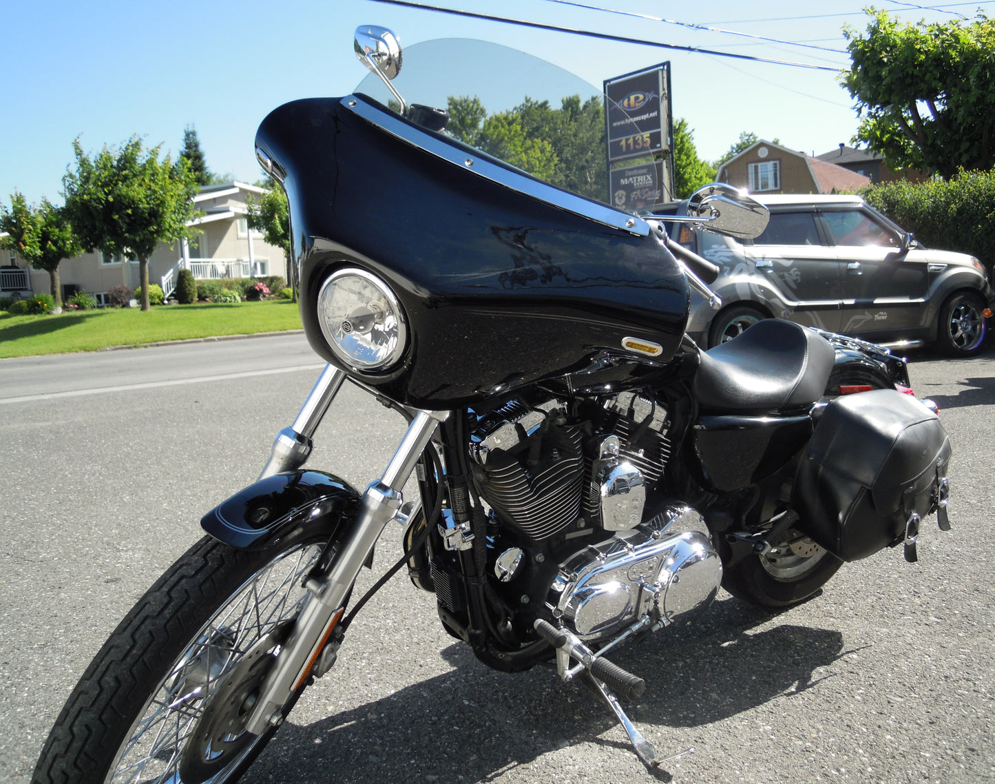 SM FAIRING SPORTSTER (2 SPEAKERS+RADIO)