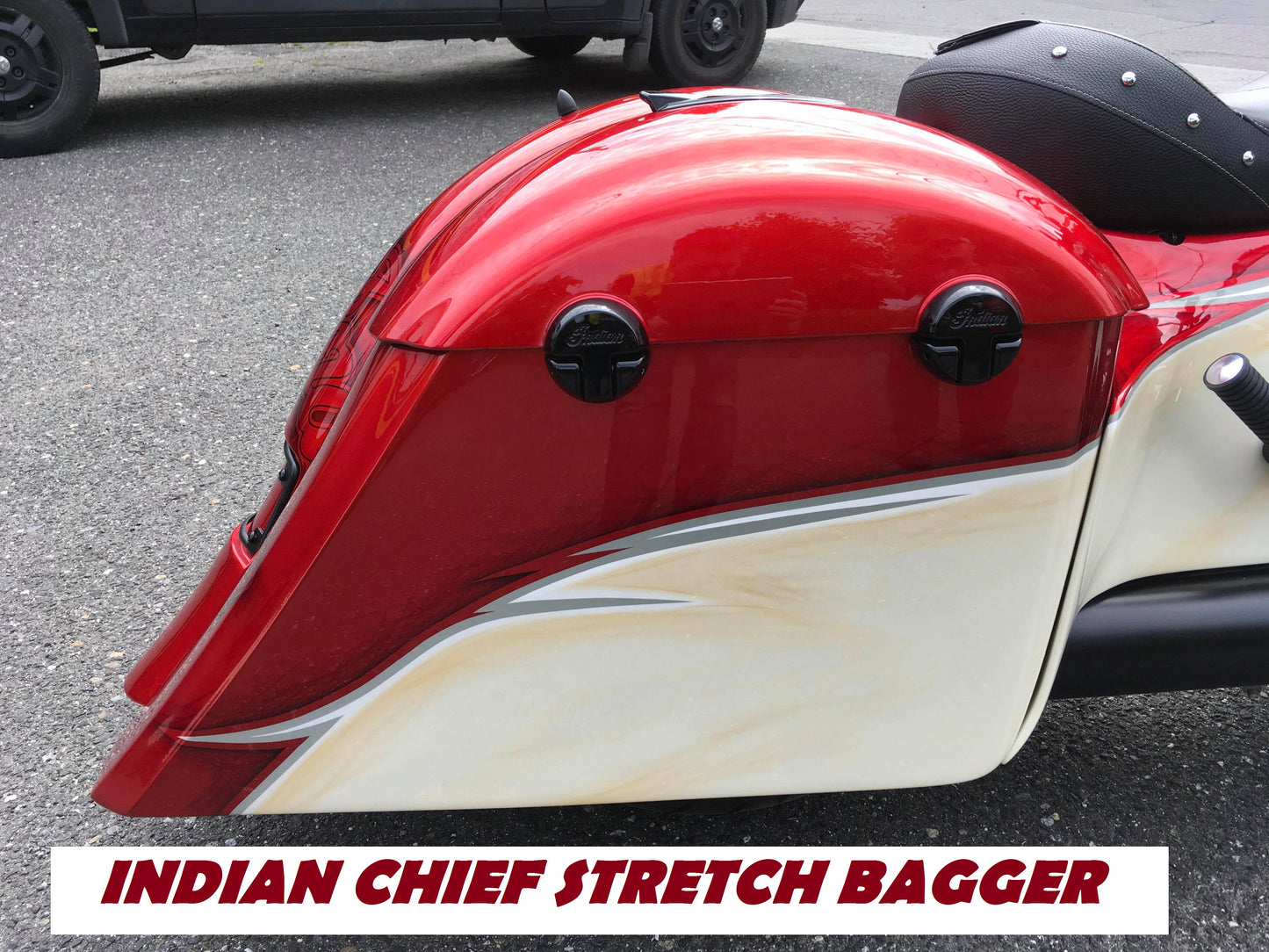 INDIAN CHIEF STAR STRETCH BAGGER KIT